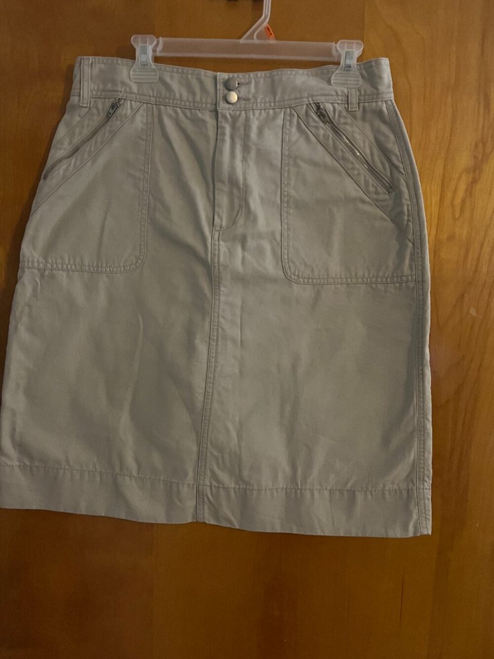 Tan Khaki Skirt